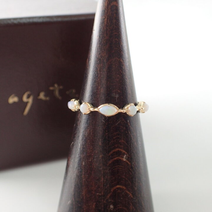 楽天市場】ageteアガット CLASSICクラシック K14 オパール スワン  