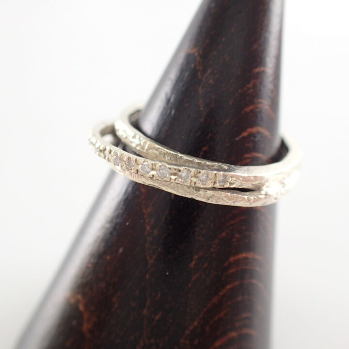 楽天市場】KAORUカオル RK10G-693-DIA K10 ヘリックス リング11号 指輪  