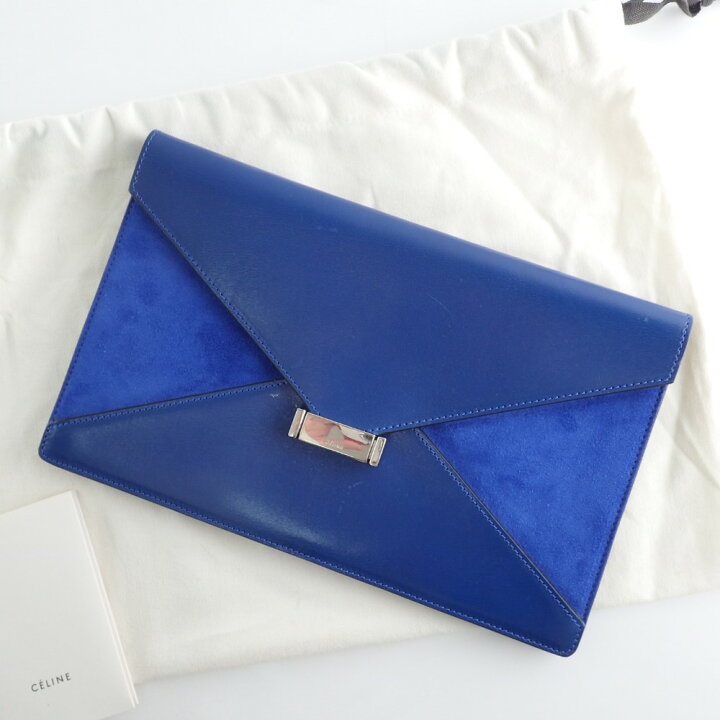 楽天市場】CELINE セリーヌ 171003 ダイヤモンド レザー×スエード 