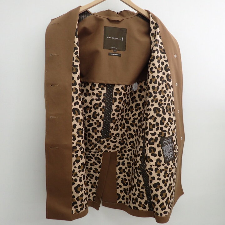 楽天市場】MACKINTOSHマッキントッシュ 裏地レオパード柄 ゴム引き  
