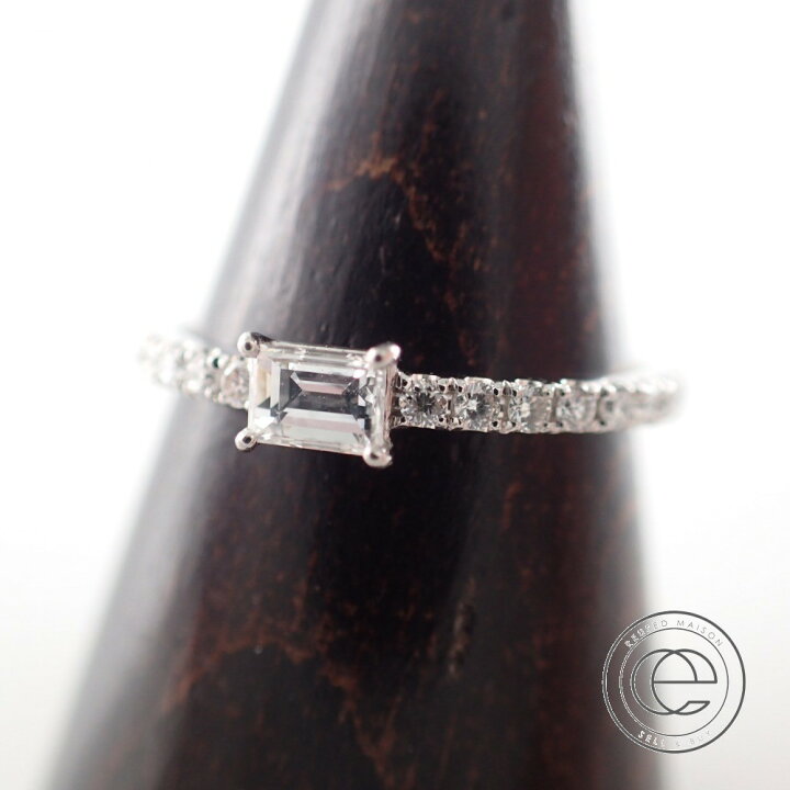 楽天市場】AHKAHアーカー VC-736 Pt900 SOLOTEAR STUBY RING  