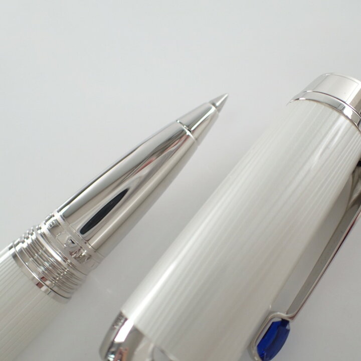 楽天市場】MONTBLANCモンブラン 111344 Bohème Blanche Rollerball  