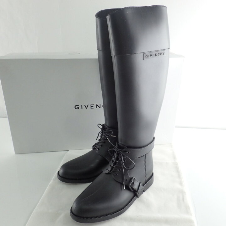 楽天市場】GIVENCHY ジバンシィ 516259 ベルト付 ラバーレインブーツ 
