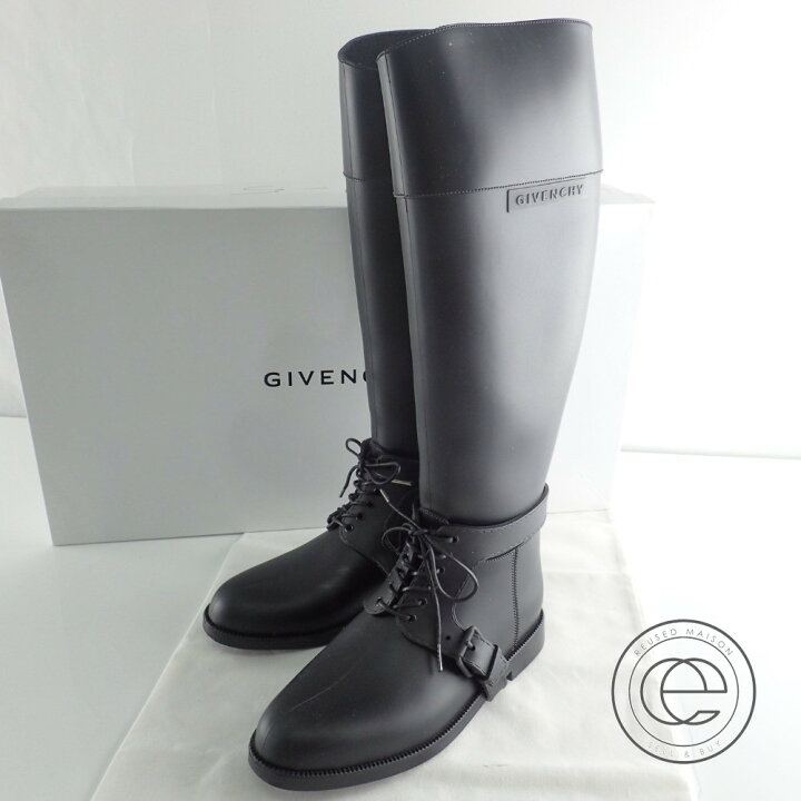 楽天市場】GIVENCHY ジバンシィ 516259 ベルト付 ラバーレインブーツ 