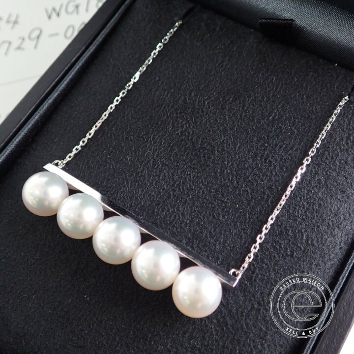 楽天市場】TASAKIタサキ P-15884-18KWG K18WG あこや真珠8.5mm balance  