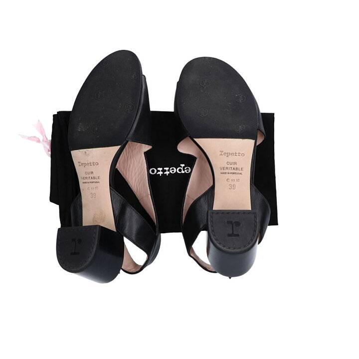 楽天市場】Repetto レペット クロス アンクルストラップパンプス 39 