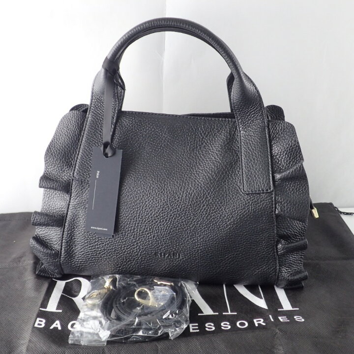 楽天市場】RIPANIリパーニ 【未使用】レザー サイドフリル 2WAY 