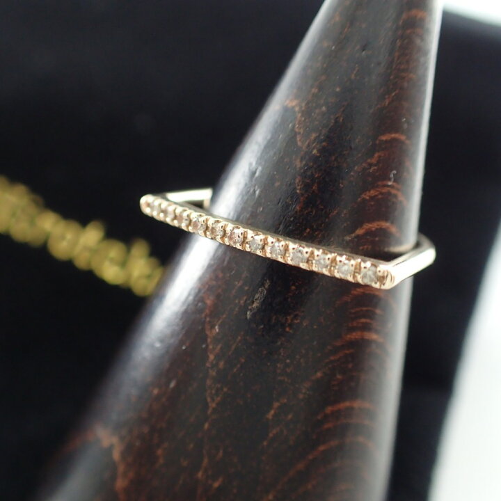 楽天市場】Hirotakaヒロタカ SBR01 Short Diamond Bar U Shape Ring 