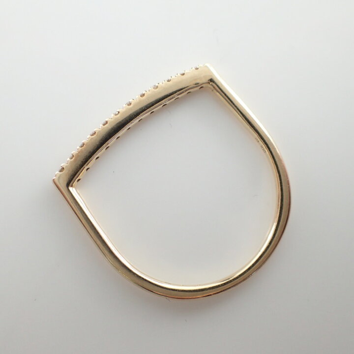 楽天市場】Hirotakaヒロタカ SBR01 Short Diamond Bar U Shape Ring 