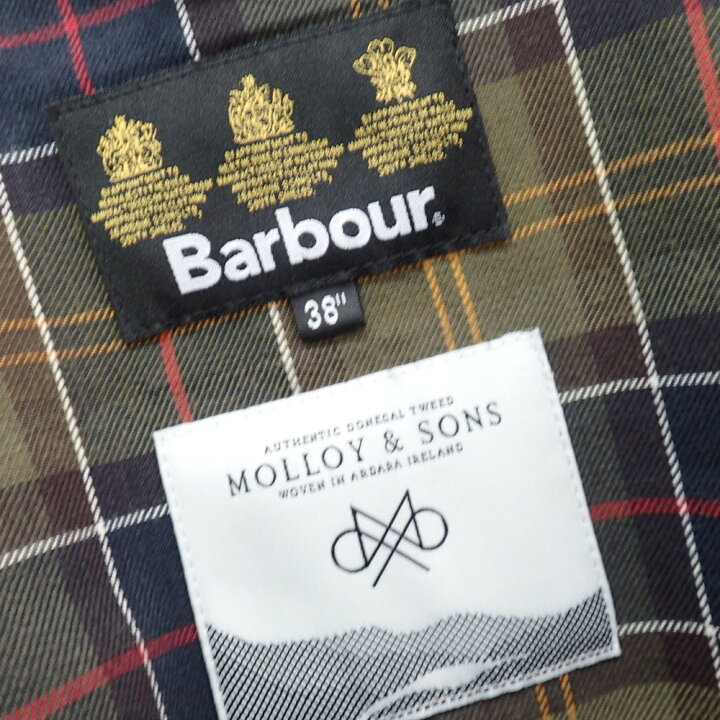 楽天市場】Barbourバブアー MOLLOY&SONSモロイ&サンズ別注【国内正規 