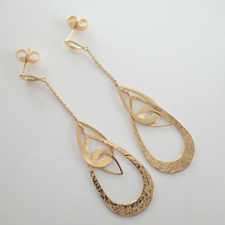 楽天市場】STAR JEWELRYスタージュエリー K18 TEAR DANGLE PIERCED 