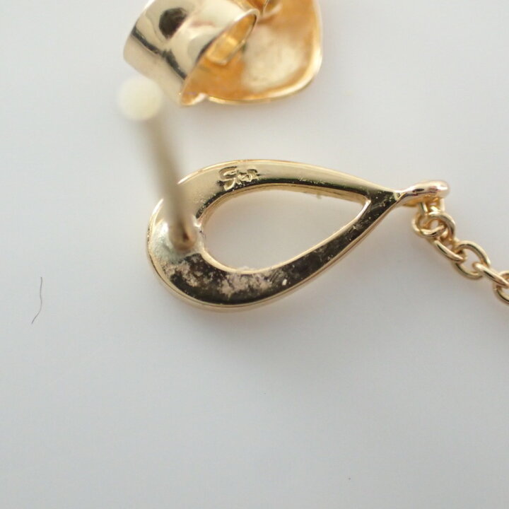 楽天市場】STAR JEWELRYスタージュエリー K18 TEAR DANGLE PIERCED 