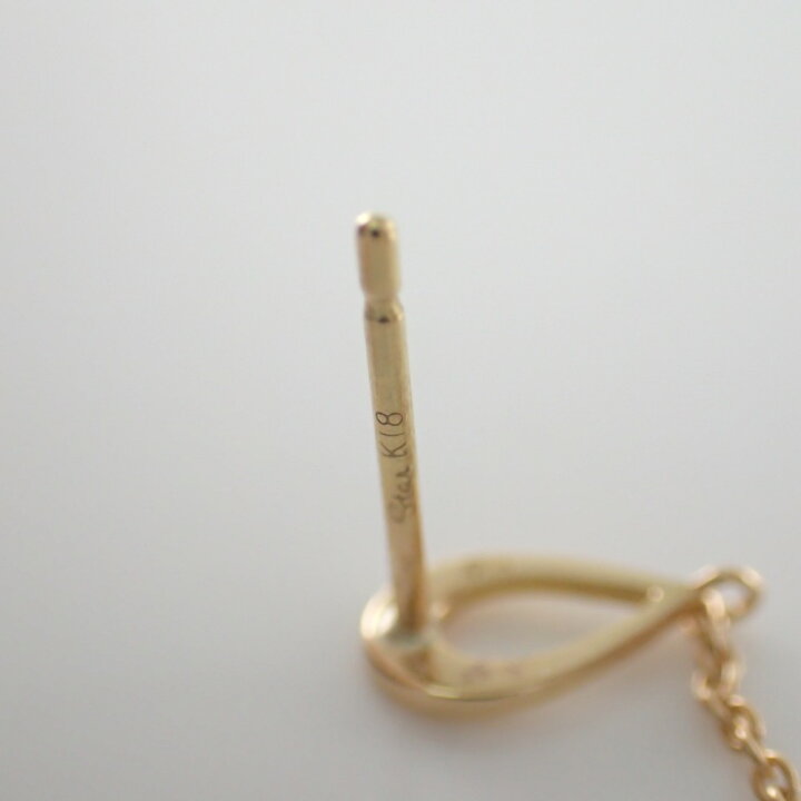 楽天市場】STAR JEWELRYスタージュエリー K18 TEAR DANGLE PIERCED 