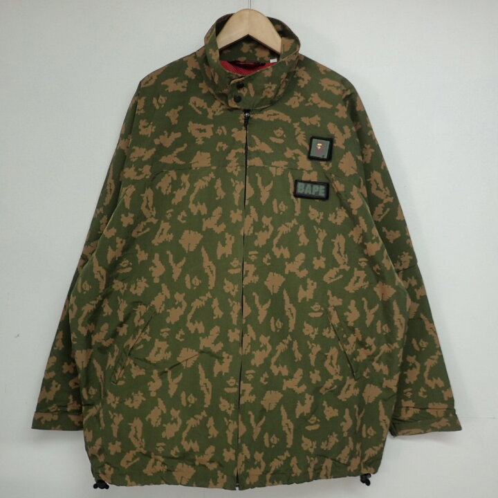 楽天市場】A BATHING APE アベイシングエイプ デジカモ 2WAYナイロン 