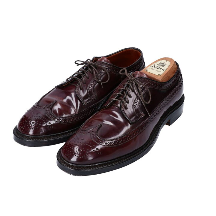 楽天市場】Alden オールデン 975 シェルコードバン ロングウイング 