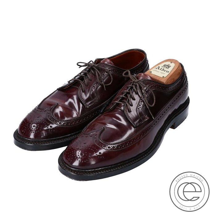 楽天市場】Alden オールデン 975 シェルコードバン ロングウイング 
