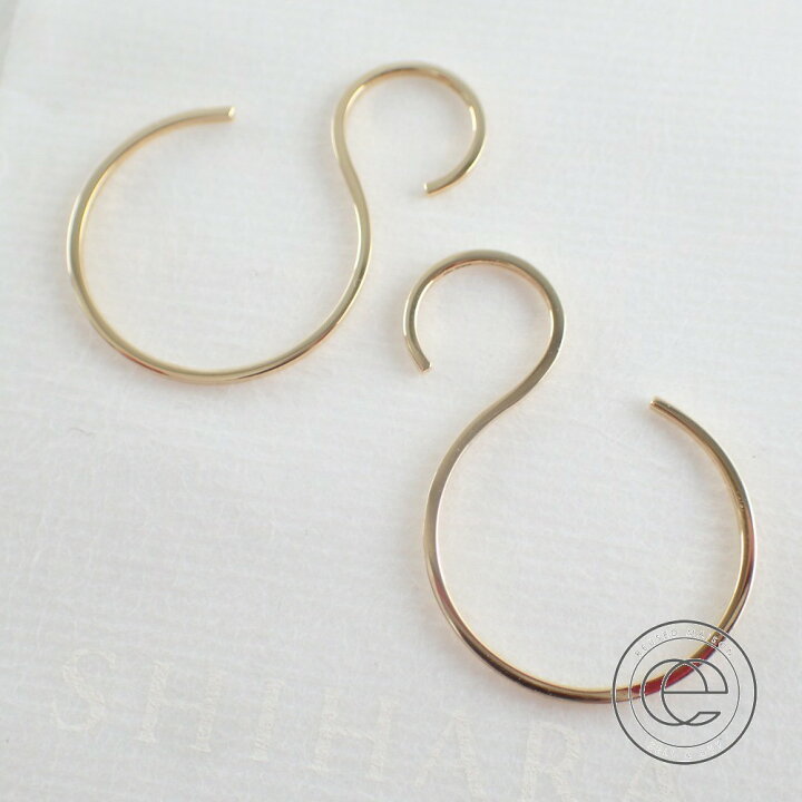 楽天市場】shihara シハラ Sコレクション S Pierce 02 18KYG ピアス 計 