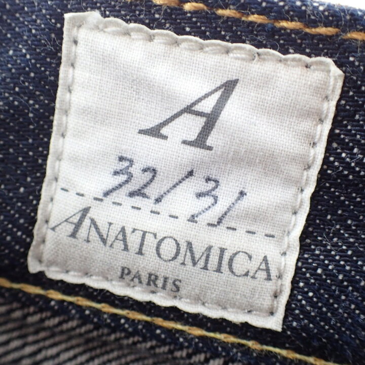 楽天市場】ANATOMICAアナトミカ 【未使用□】618 SLIM FIT 本藍 スリム 