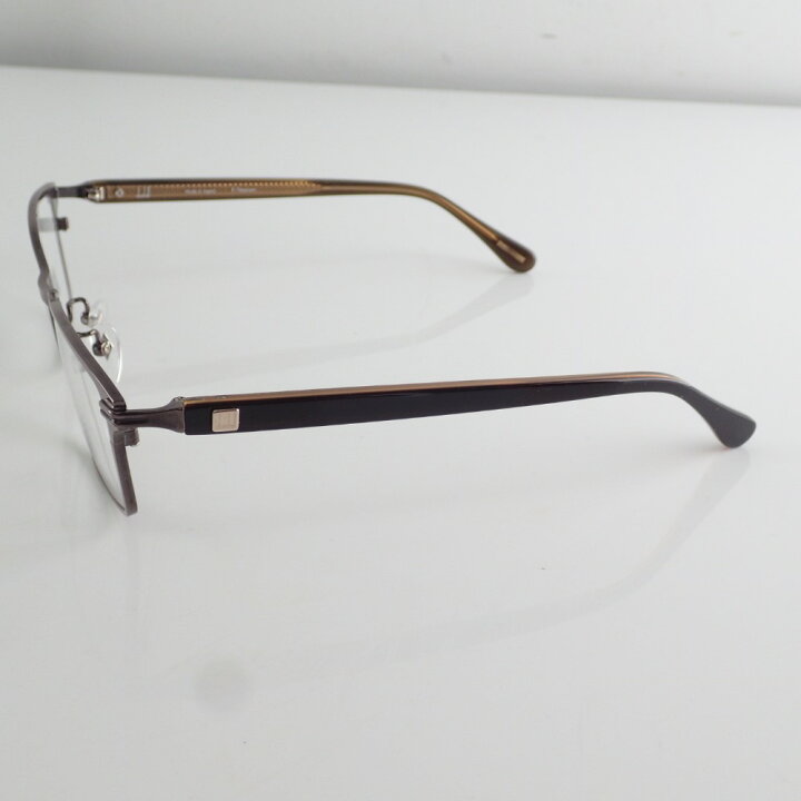 楽天市場】Dunhill ダンヒル VDH070J F-Titanium コンビメガネフレーム 