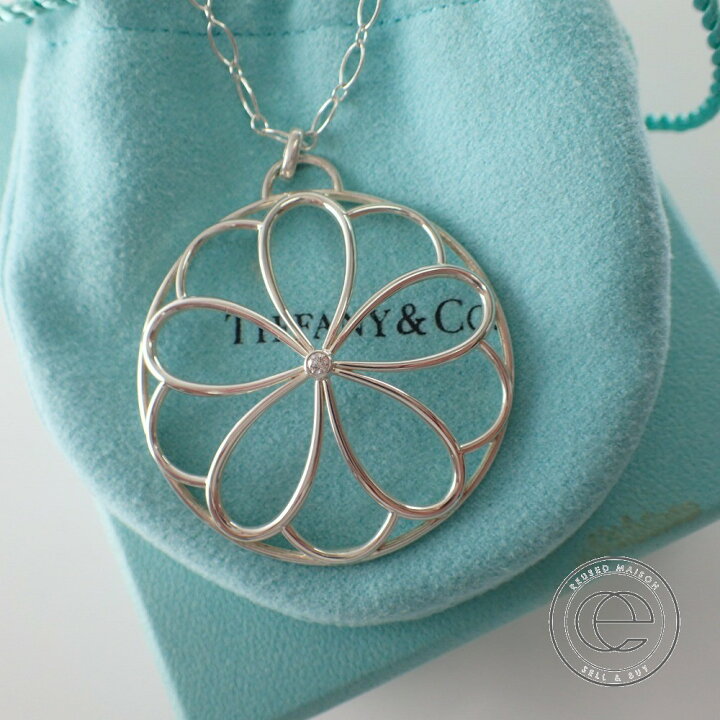 楽天市場】TIFFANY&Co. ティファニー フラワーモチーフ SV925/1Pダイヤ 