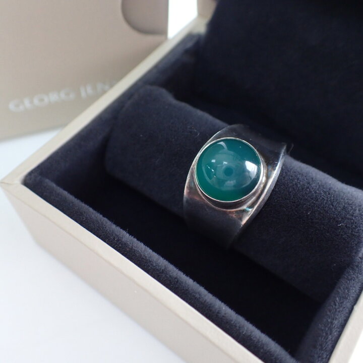 楽天市場】GEORG JENSEN ジョージジェンセン ＃124 1P グリーン  