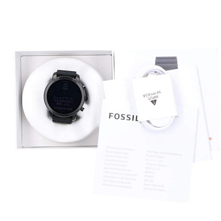 楽天市場】FOSSILフォッシル FTW4005 Q EXPLORIST GEN 3 Smartwatch 
