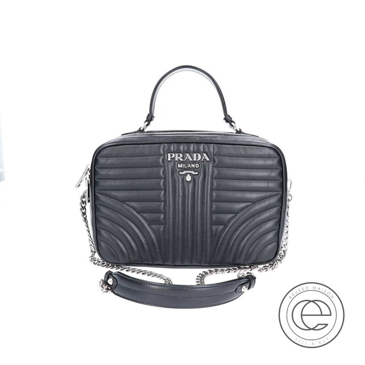 楽天市場】PRADA プラダ 1BH119 Diagram ダイアグラム レザーバッグ  