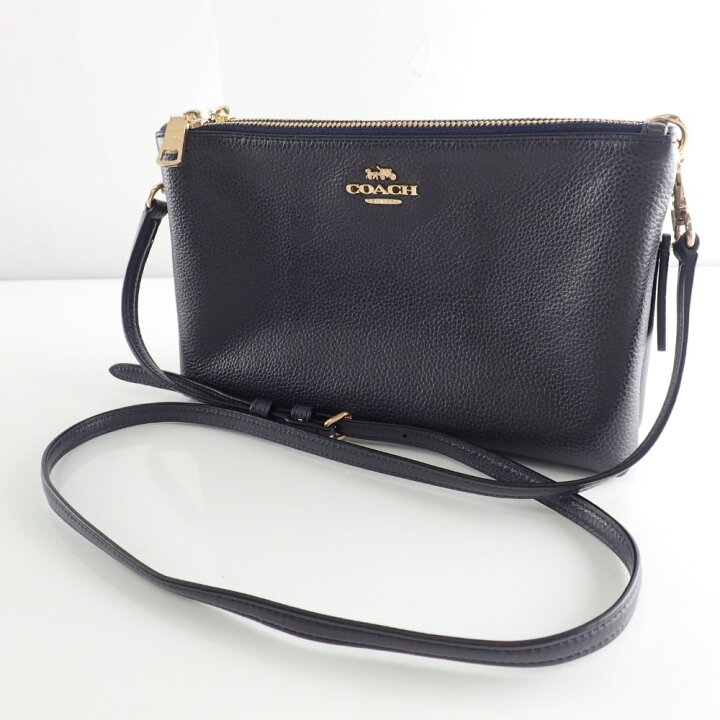 楽天市場】COACHコーチ F38273 ペブルドレザー レイラ クロスボディ 