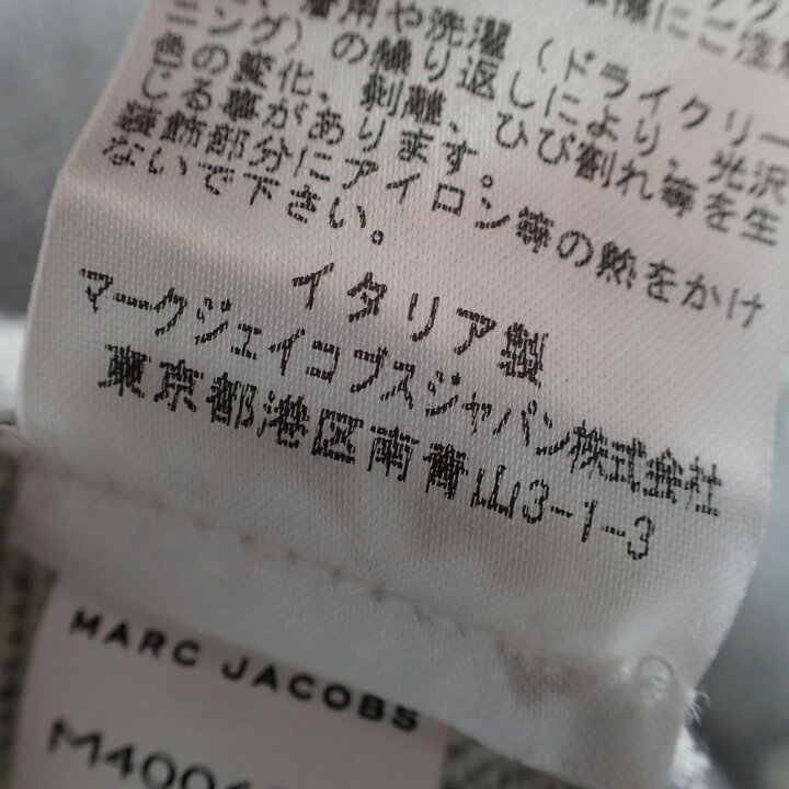 楽天市場】MARC JACOBS マーク・ジェイコブス 【新品同様□定価8万5320 