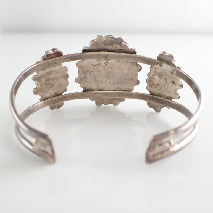 楽天市場】HARPOアルポ ターコイズフラワー シルバーバングル  