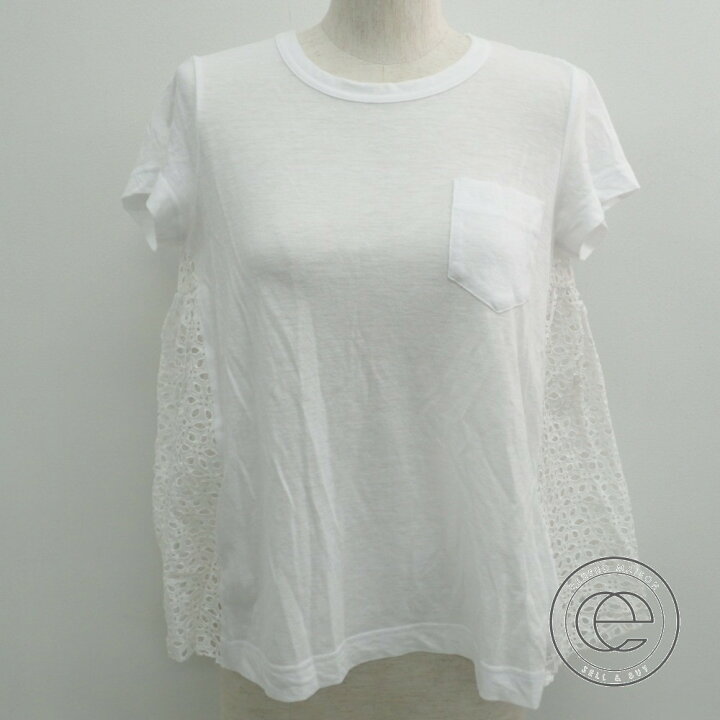 楽天市場】sacaiサカイ 【17年製】17-03039 Lace Back Pocket Tee  