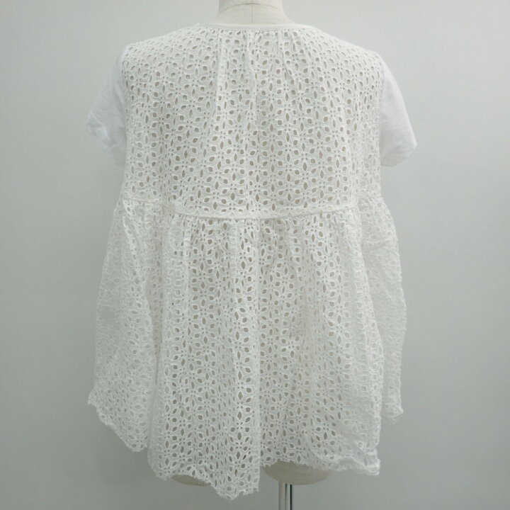 楽天市場】sacaiサカイ 【17年製】17-03039 Lace Back Pocket Tee  