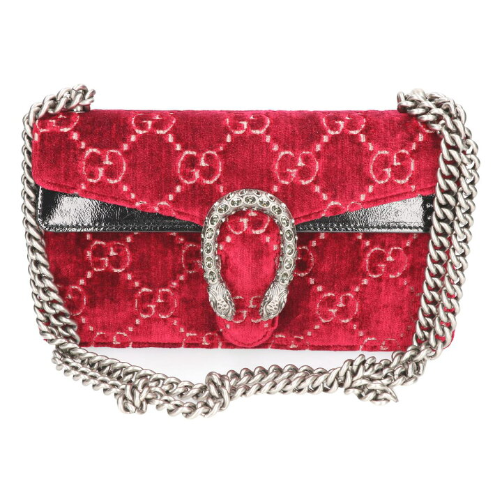 楽天市場】GUCCI グッチ 499623 200047 Dionysus GG velvet Small  