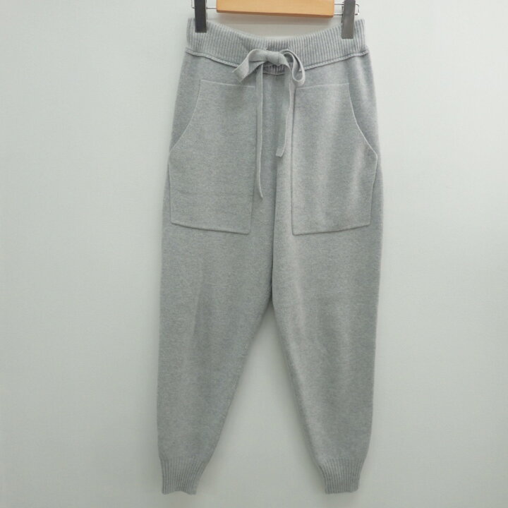 楽天市場】Drawerドゥロワー カシミヤ混ウール ニット イージーパンツ 