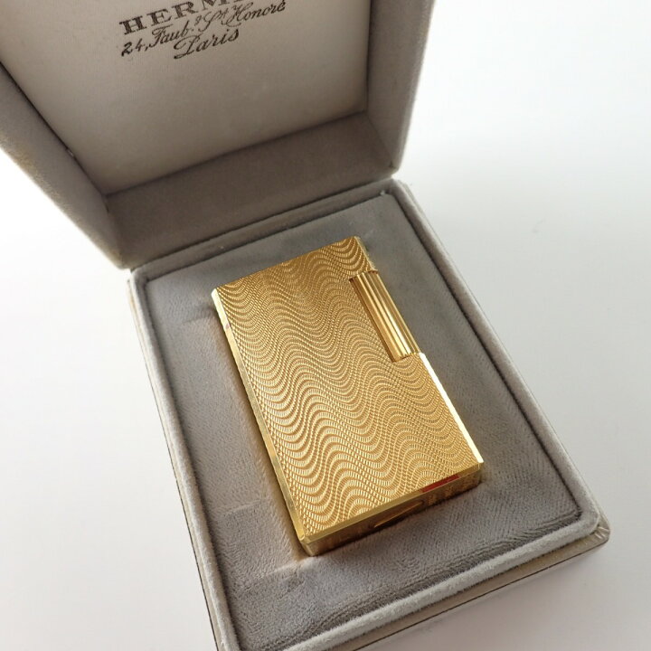 楽天市場】Dupont デュポン Hermesエルメス ダブルネーム ゴールド 波 