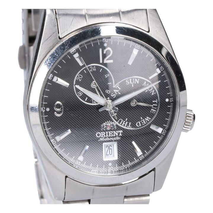 楽天市場】ORIENTオリエント ET07-C1-C デイデイト オートマチック SS  