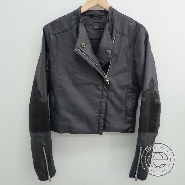 楽天市場】Chrome Hearts クロムハーツ リネン×レザー フレアニー 