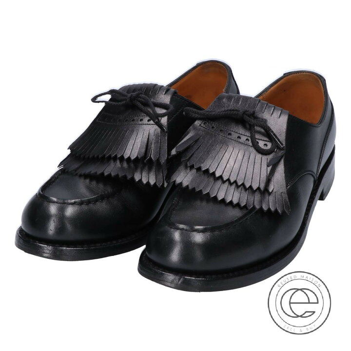 J.M.WESTON ジェイエムウェストン ブーツ UK6(24.5cm位) 黒 【古着  