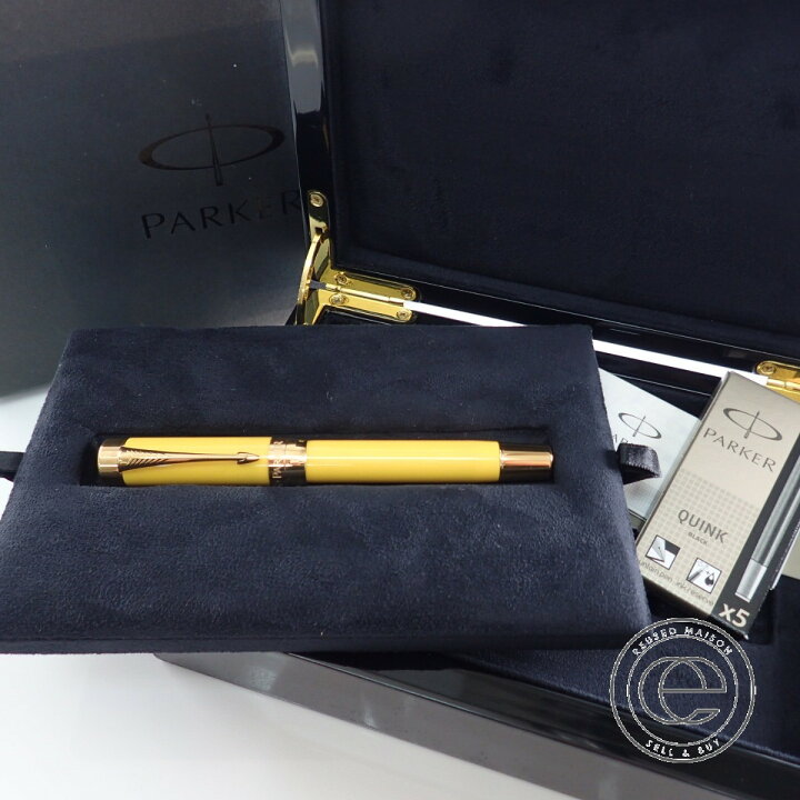 PARKER ◇ k18 かじら ◇ ボールペン ◇ 金 ◇ used 