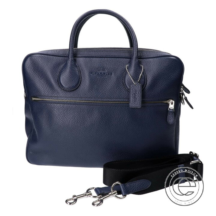 楽天市場】COACHコーチ 71643 ぺブルド クーパー ブリーフ 2wayバッグ 