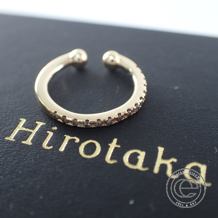 楽天市場】hirotakaヒロタカ 0106000410 K10YG/ダイヤモンド0.07ct  