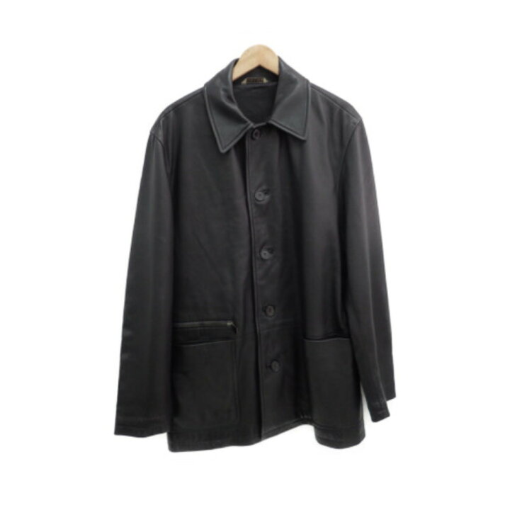 楽天市場】HERMESエルメス CERF DEER IERRO レザー シングルジャケット 