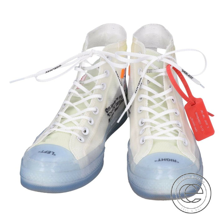 楽天市場】CONVERSE コンバース×OFF-WHITE VIRGIL ABLOHオフホワイト  