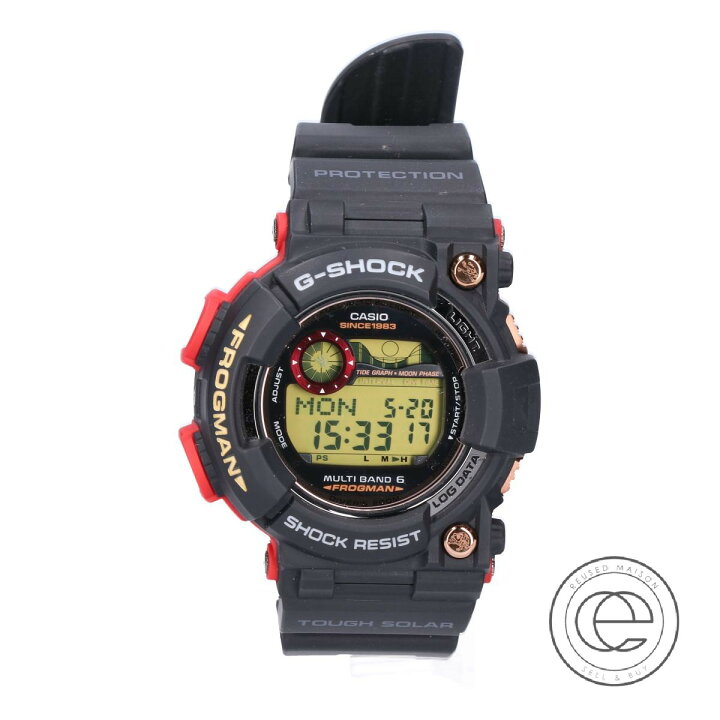 楽天市場】G-SHOCKジーショック【美品◎】GWF-1035F-1JR FROGMAN 35  