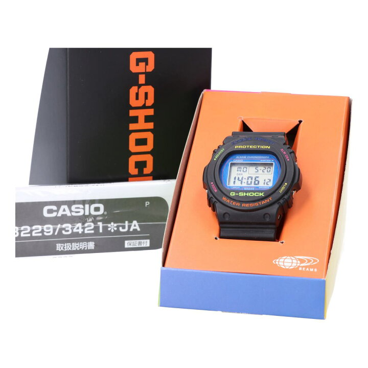 楽天市場】G-SHOCKジーショック ×BEAMSビームス 35周年記念 DW5750BE 