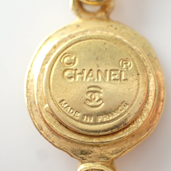 楽天市場】CHANELシャネル アルファベットロゴ×ココマーク ロング  