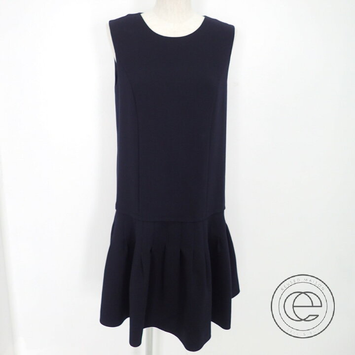 フォクシーブティック ドロップドウエイストピンタックドレス 36745  