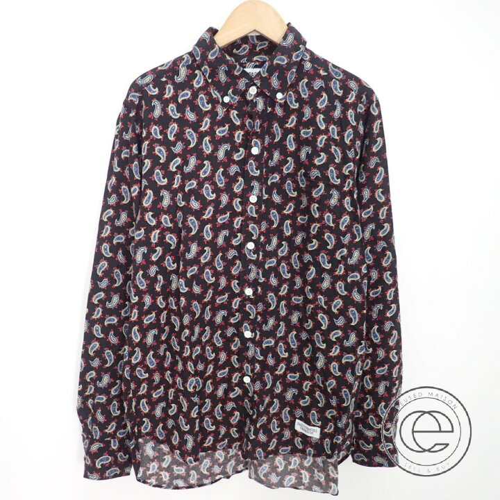 楽天市場】WACKO MARIAワコマリア ペイズリー柄 長袖ボタンダウンシャツ/トップスM ブラック メンズ 【中古】 : ブランドリサイクル エコスタイル 楽天市場】WACKO MARIAワコマリア ペイズリー柄 長袖ボタンダウンシャツ/トップスM ブラック メンズ 【中古】 : ブランドリサイクル エコスタイル