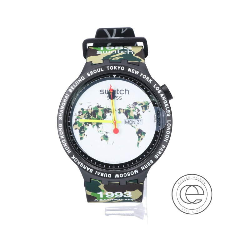 楽天市場】A BATHING APE アベイシングエイプ 【未使用◇】BAPE×SWATCH  