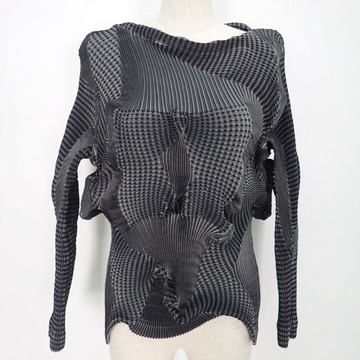 ISSEY MIYAKE イッセイミヤケ 初期 ALL STYLE 配色ニット スカート 